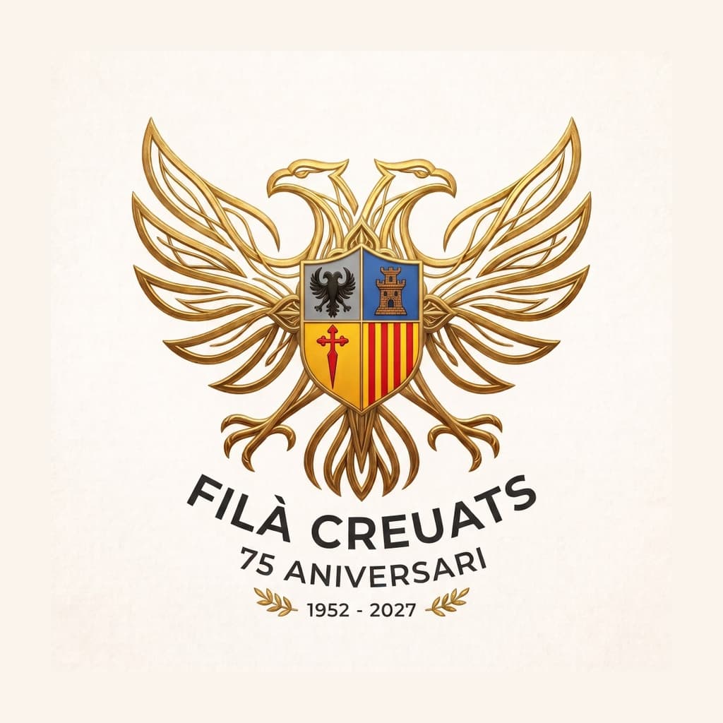 Emblema oficial de la Filà Creuats